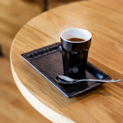 Moccabecher 0.8 dl, H: 8 cm - Gaya Atelier black