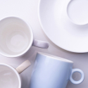 Kaffee-/Tee Untere 15cm - RGB hellgrau gloss Lunasol
