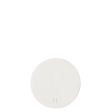 Coaster circle PVC white ø 11 cm - Elements Ambiente