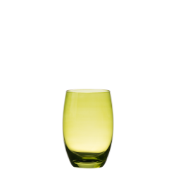 Tumbler Barrel 460 ml green - Optima Glas Lunasol color