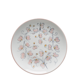 Flat plate Coupe classic 24.5 cm Blush Flower - Chic color