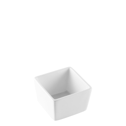 Bowl eckig 7.7 x 7.7 x 4.9 cm - Gaya Atelier white