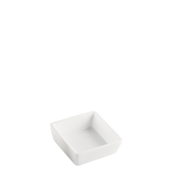 Bowl eckig 7.6 x 7.6 x 2.4 cm - Gaya Atelier white