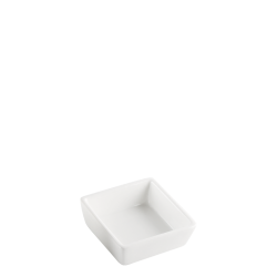 Bowl square 7.6 x 7.6 x 2.4 cm - Gaya Atelier white