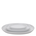 Oven dish oval 45 x 30 x 4.5 cm - Tosca white