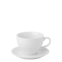 Coffee Saucer ital. Style, 17 cm - Chic white