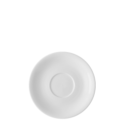 Coffee Saucer ital. Style, 17 cm - Chic white