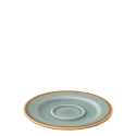 Mocca saucer 12 cm - Gaya Sand turquoise Lunasol