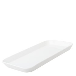 Plate square 30 x 16 x 2.55 cm - Gaya Atelier white