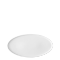 Plate flat oval U-Coupe 30.5 x 15.5 cm - Gaya Atelier white