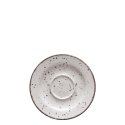 Mocca Saucer 12 cm - Gaya Atelier light grey speckled