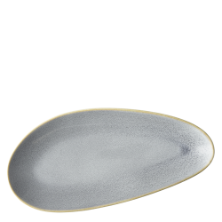 Platte oval 35 cm - Gaya Atelier Glacial Ice