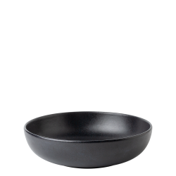 Deep Plate U-Coupe 21 cm - BASIC Lunasol black matt