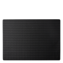 Placemat rectangle PVC Black - Elements Ambiente Braid