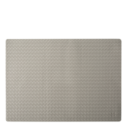 Placemat rectangle PVC Light gray - Elements Ambiente Braid