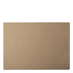 Placemat rectangle PVC Sand - Elements Ambiente Braid