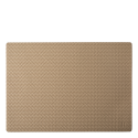 Placemat rectangle PVC Sand - Elements Ambiente Braid