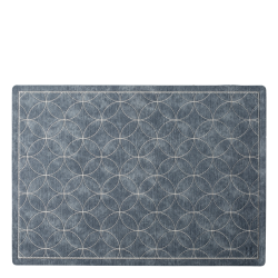 Placemat rectangle PVC Gray - Elements Ambiente Stitch