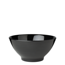 Bowl 20 cm - Elements Melamin black (Flow)