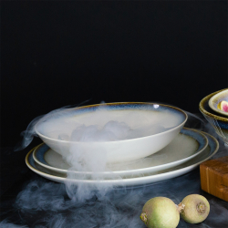Bowl Ø 19.5 cm H: 5.5 cm - Gaya Atelier Silom