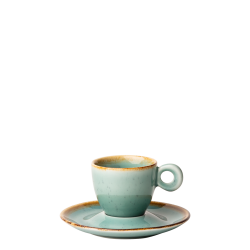 Mocca Cup 90 ml - Gaya Sand turquoise Lunasol