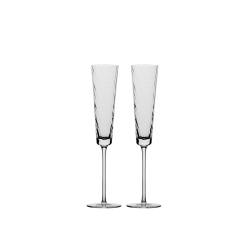 Champagne Glass 130 ml, set 2-pcs. - Gaya Glas Premium