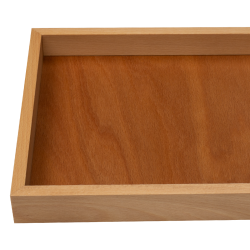 Holzbox GN 1/2, 32.5 x 26.5 cm H:4 cm - FLOW Wooden