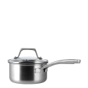 Saucepan Ø 14 cm, H: 7.5 cm with glass lid - Sirius Terra Triply Lunasol