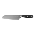 Santoku Knife 180 mm / 7" Damascus Steel - Lunasol Platinum Line Knife