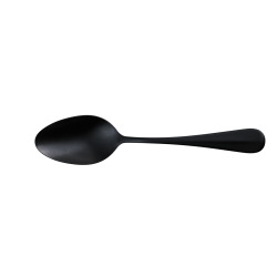 Dessert Spoon - Baguette Vintage PVD Black Stone Wash Dessert Spoon - Baguette Vintage PVD Black Stone Wash