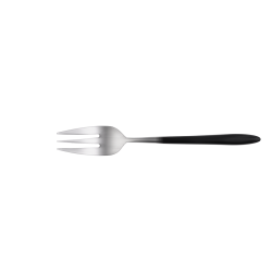 Cake fork - GAYA Exeter handle grey-black all satin Cake fork - GAYA Exeter handle grey-black all satin