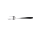 Cake fork - GAYA Exeter handle grey-black all satin