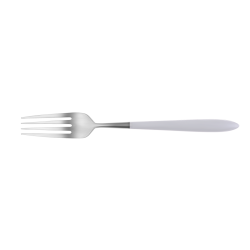 Essgabel - GAYA Exeter Stiel weiss