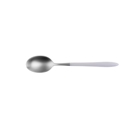 Coffee Spoon - GAYA Exeter handle white Coffee Spoon - GAYA Exeter handle white