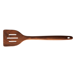 Wender / Spachtel mit Schlitzen Teak 30.5 cm - GAYA Wooden