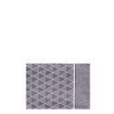 Kitchen Towel 50 x 70 cm Steel Grey, 2 pcs - BASIC Ambiente