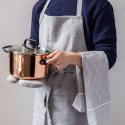 Apron 70 x 85 cm Silver Melange - BASIC Ambiente