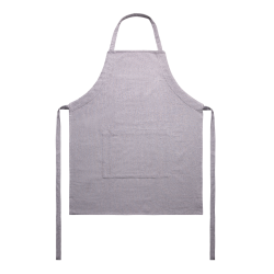 Schürze 70 x 85 cm Silber-Melange - BASIC Ambiente