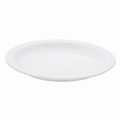 Flat Plate 24cm - Lunasol Hotel porcelain uni white