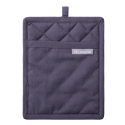 Topflappen 19 x 24 cm Stahlgrau - BASIC Ambiente