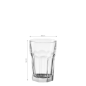 Longdrinkglas 35.5 cl, H: 12,1 cm - Gibraltar Art E