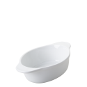 Oven dish oval - Lunasol Hotelporzellan uni white