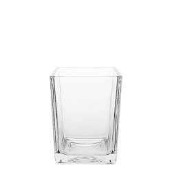 Vase Quadro 10 x 10 x 15 cm - Basic Glas