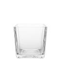 Vase Quadro 15 x 15 x 15 cm - Basic Glas