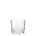 Vase Quadro 10 x 10 x 10 cm - Basic Glas