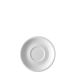 Coffee Saucer Rim Deco 16 cm, 6-pcs. - UNIVERS white