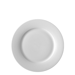 Flat Plate Rim 27 cm, 6-pcs. - UNIVERS white