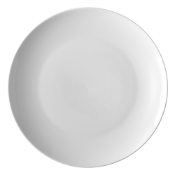 Flat Plate Coupe classic 29cm, 6 pcs. - UNIVERS white