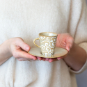 Mocha saucer Ø 14.2 cm h: 2 cm - Levante Pearl