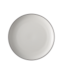 Teller flach 27 cm - Elements Yin & Yang white - Elements Yin & Yang white
